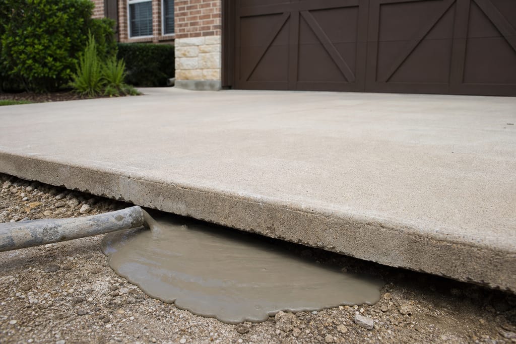 Structural fill grout photo